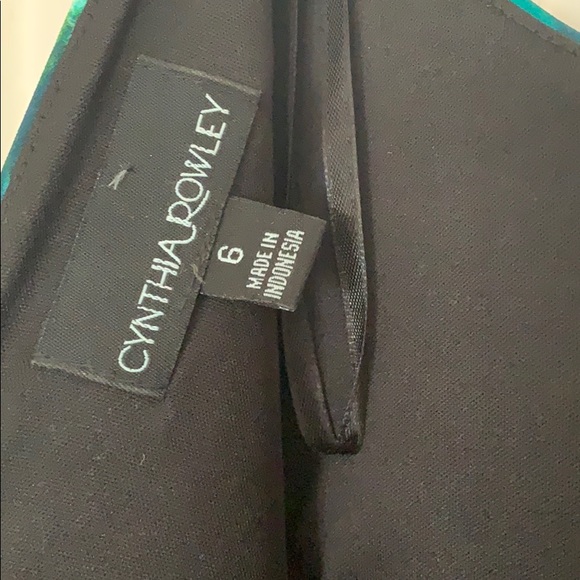 Cynthia Rowley A-Line Dress Abstract Floral Size 6 - Picture 7 of 7